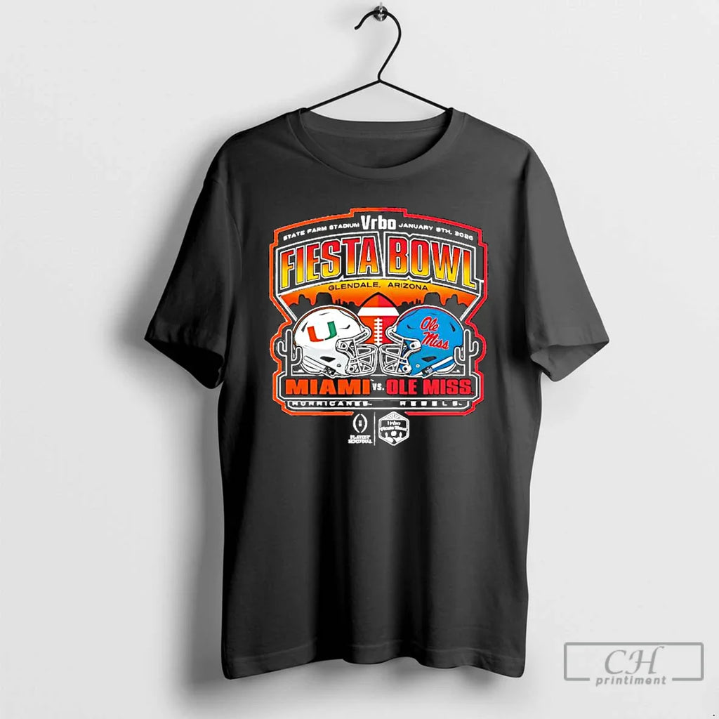 Vrbo State Farm Stadium Fiesta Bowl Miami Vs Ole Miss 2026 Glendale Arizona T-Shirts, Hoodie, Sweatshirt
