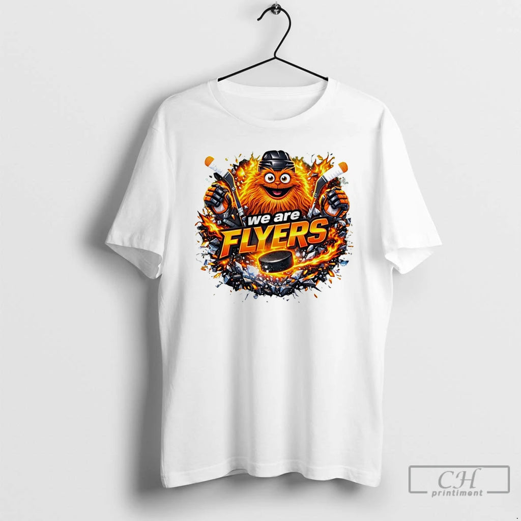 Premium We Are Flyers Gritty Flyers Hockey Sport Team Mascot Nhl