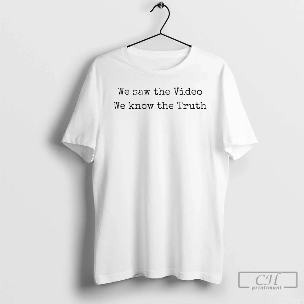 We Saw Video We Know Truth Justice Renee Nicole Good T-Shirts, Hoodie, Sweatshirt