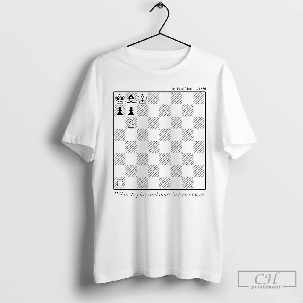 White Play Mate Two Move Chess T-Shirts, Hoodie, Sweatshirt