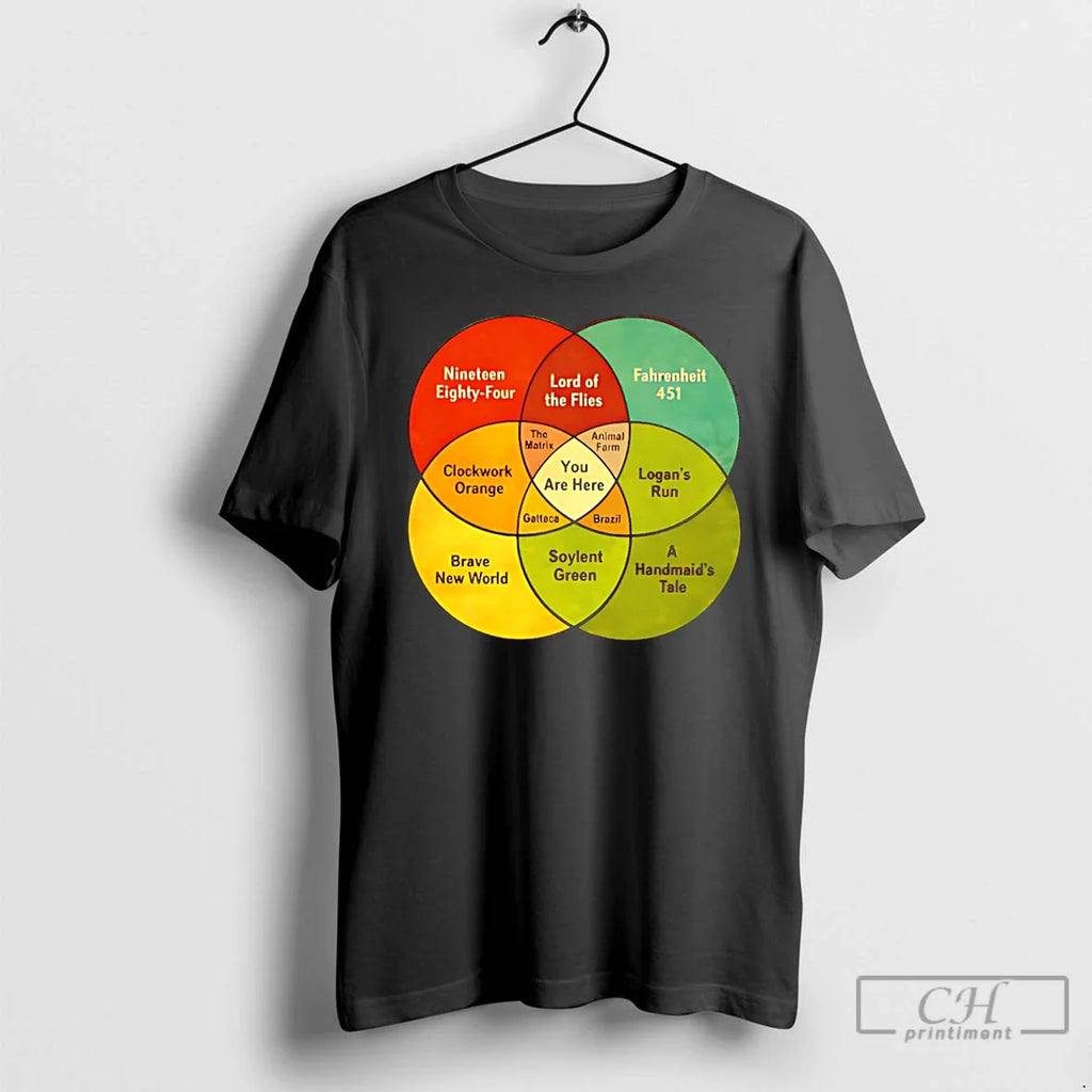 You Are Here Lord Flies Matrix Animal Farm Brazil T-Shirts, Hoodie, Sweatshirt