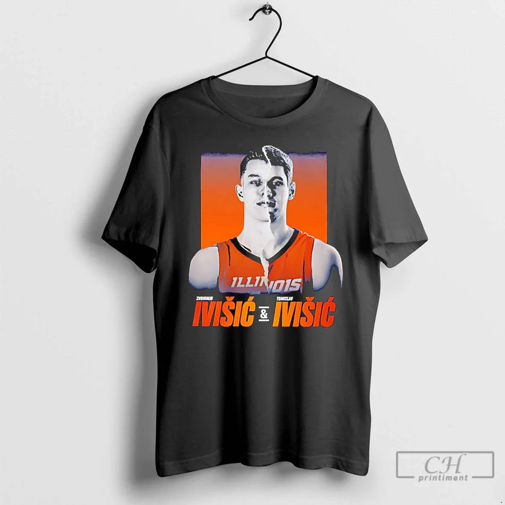Zvonimir Ivisic Illinois Fighting Illini Ivisic Brothers T-Shirts, Hoodie, Sweatshirt