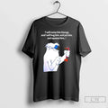 Lh3k5mov Hugo Abominable Snowman I Will Name Him George I Will Hug T-Shirts, Hoodie, Sweatshirt