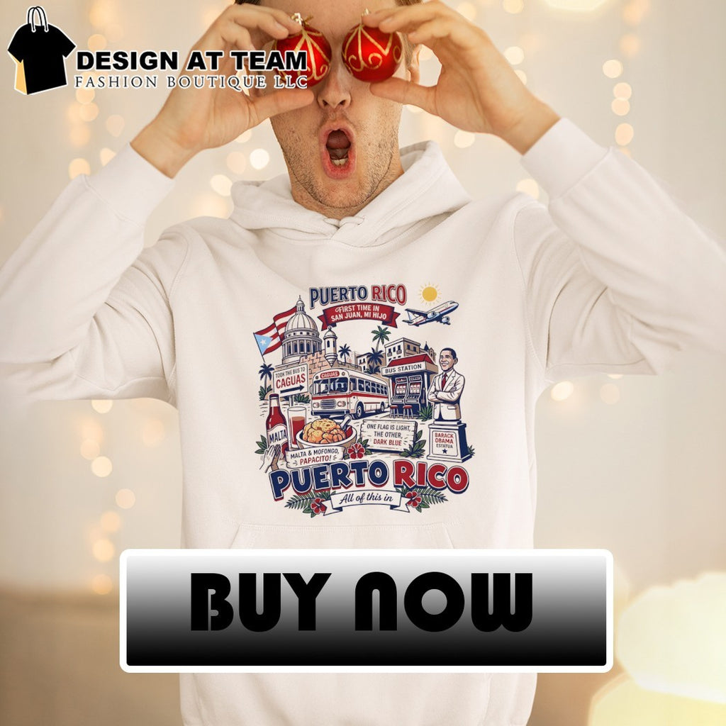 Puerto Rico First time in San Juan Travel all of this in shirt