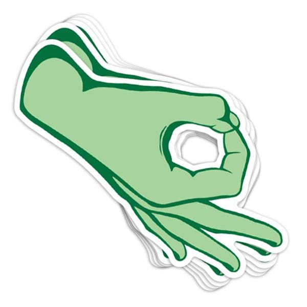 Punching Game Vinyl Sticker