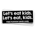 Punctuation Saves Lives Vinyl Sticker