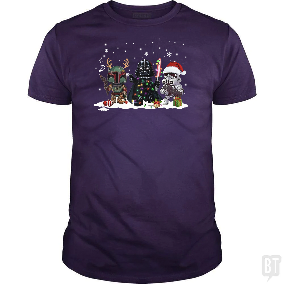 Boba Fett Darth Vader Stormtrooper Christmas Santa