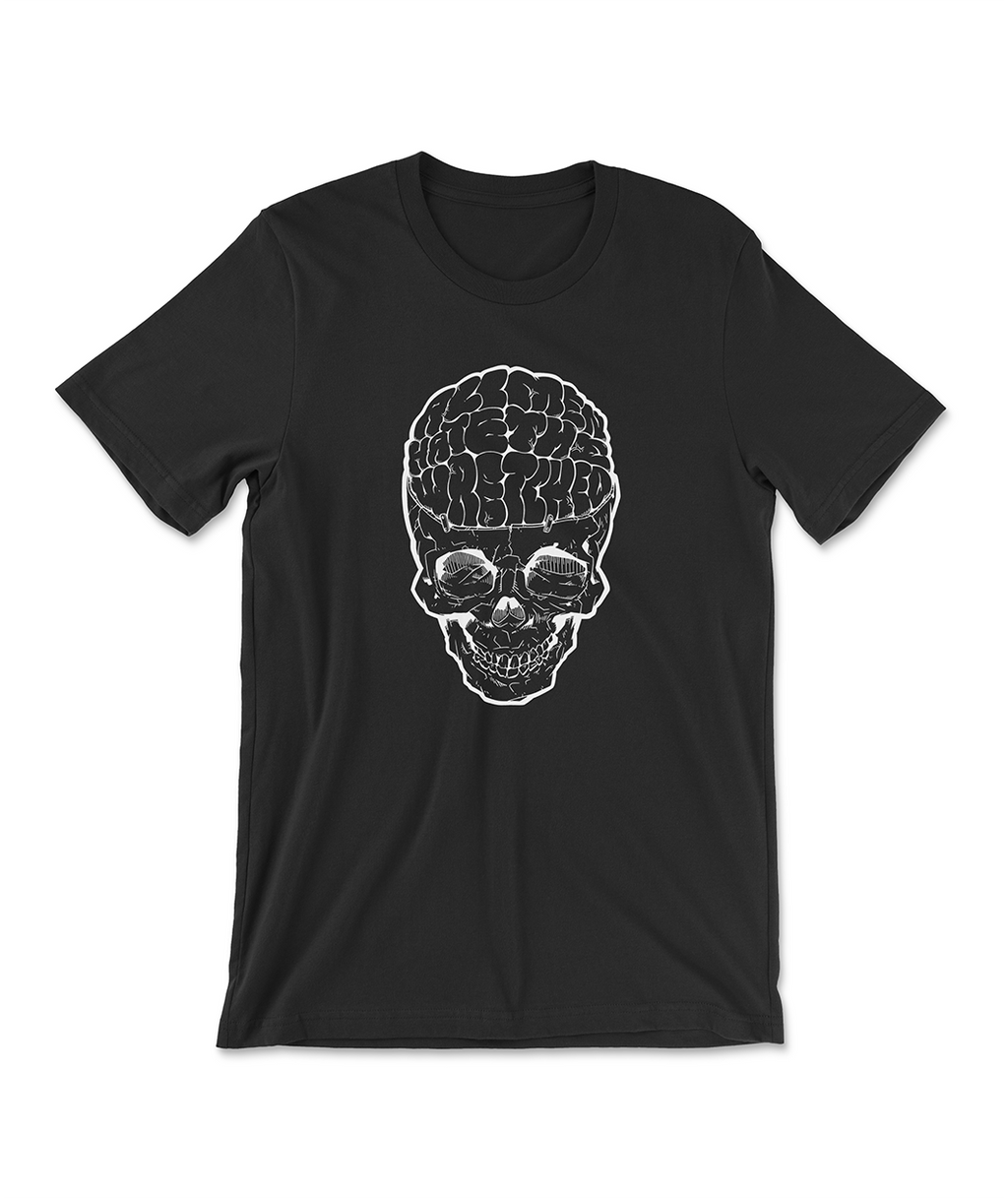All Men Hate The Wretched Skull Shirt