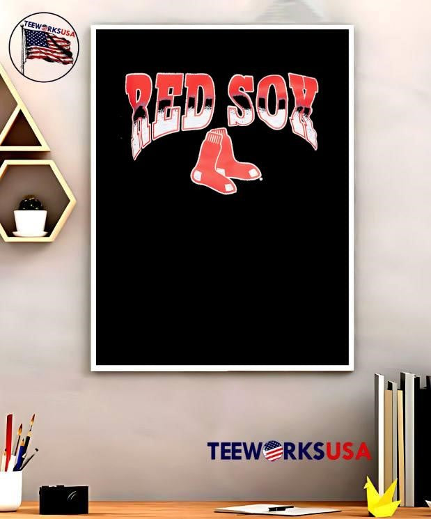 Red Sox Team Logo With Socks shirt