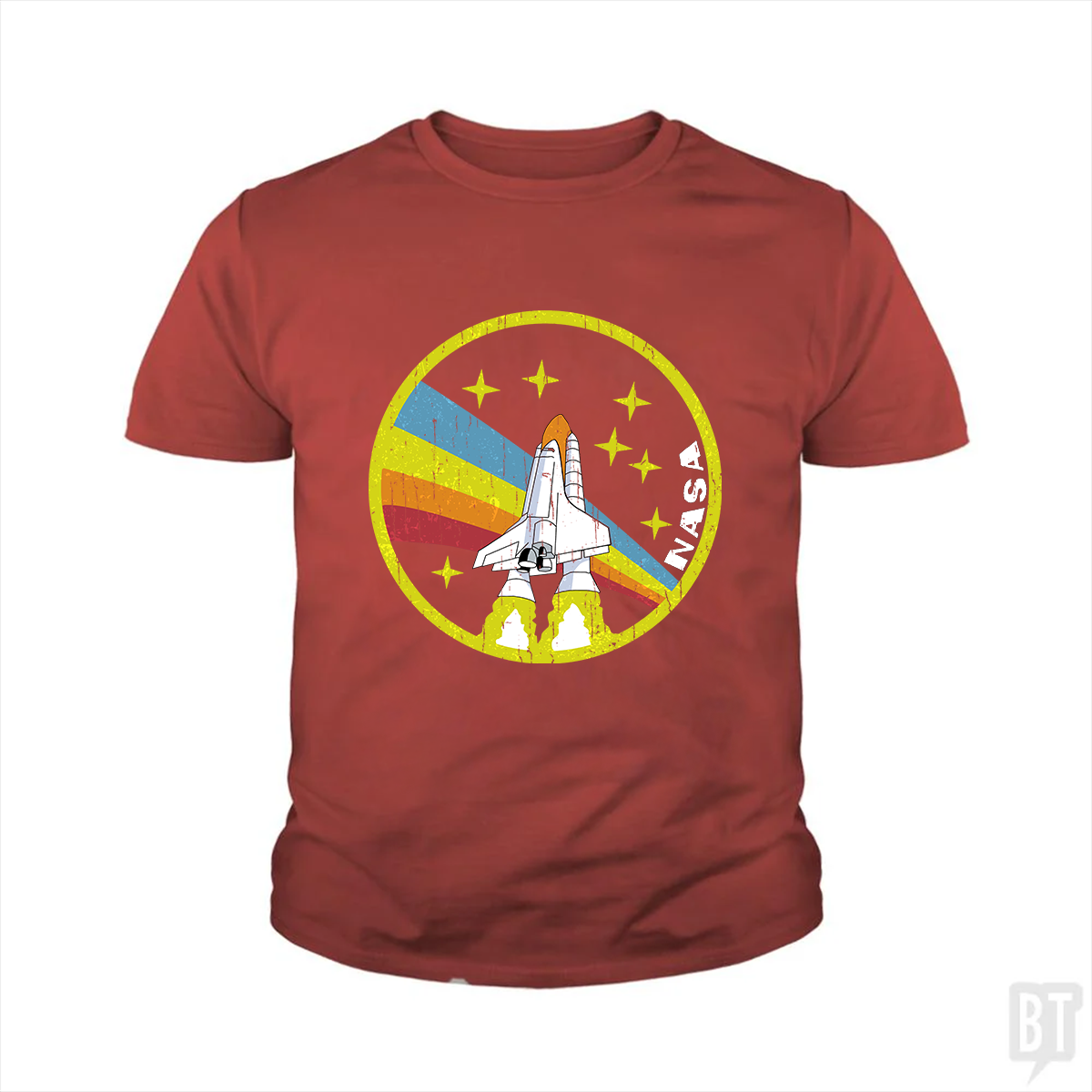 Nasa Vintage Colors Kids Shirt
