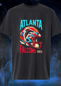 Retro Atlanta Falcons 1965 Helmet Football Team T-Shirt