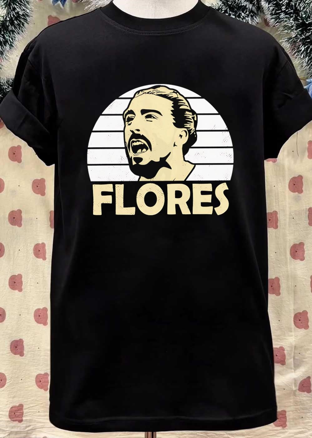 Retro Style Flores Portrait T-Shirt