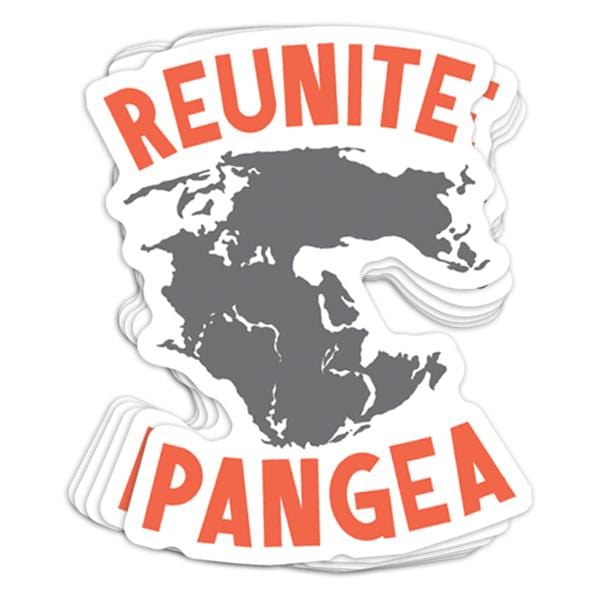 Reunite Pangea Vinyl Sticker