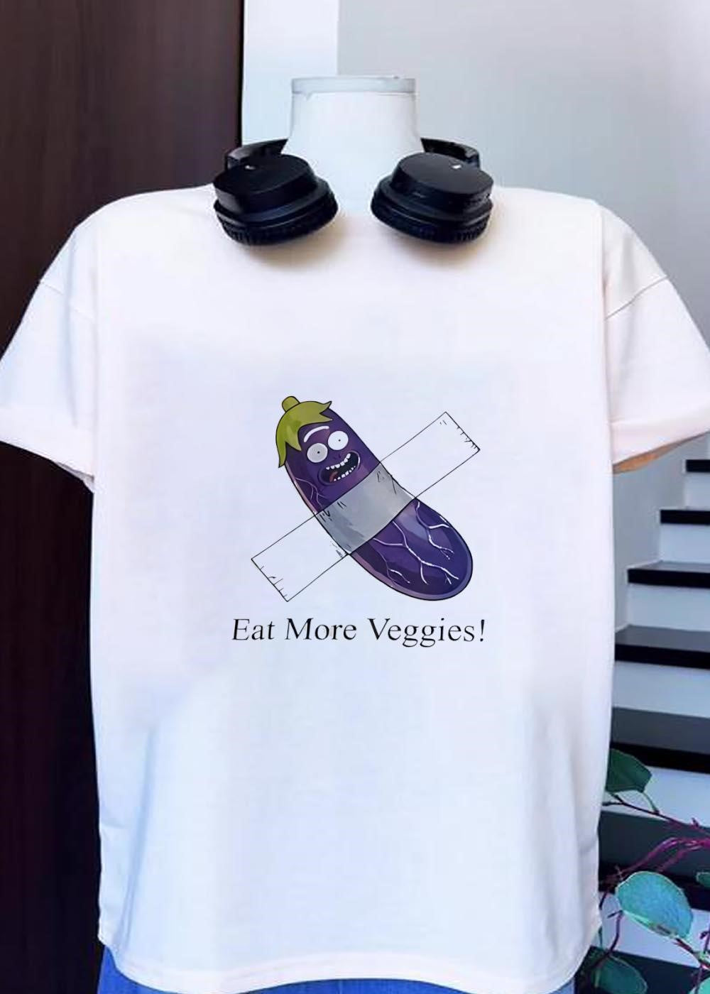 Rick Sanchez Tape Eat More Veggies T-Shirt