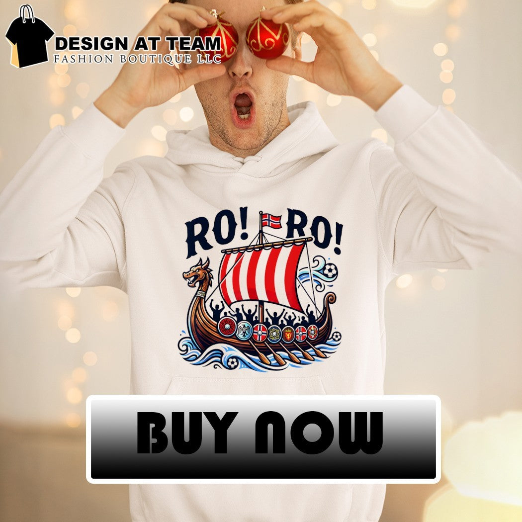 Ro Ro Viking Row Norwegian Norway Soccer World Cup 2026 shirt