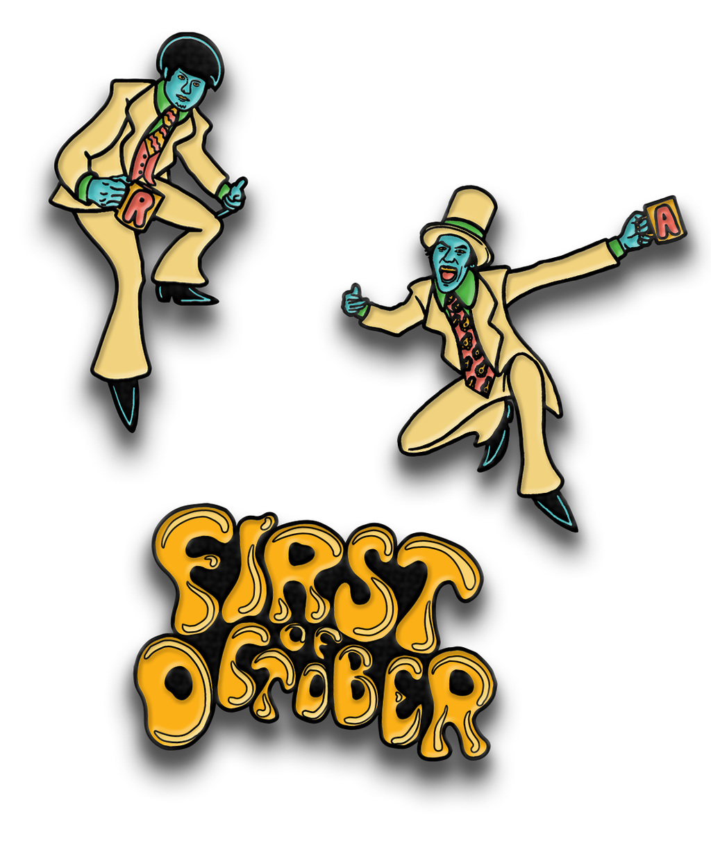 First of October Pin Set 2023