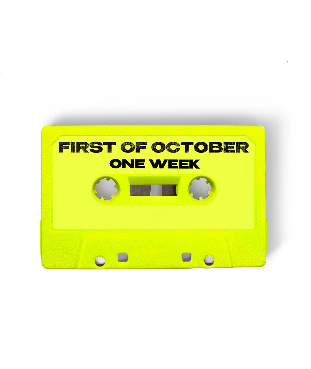 First of October 2025 Cassette