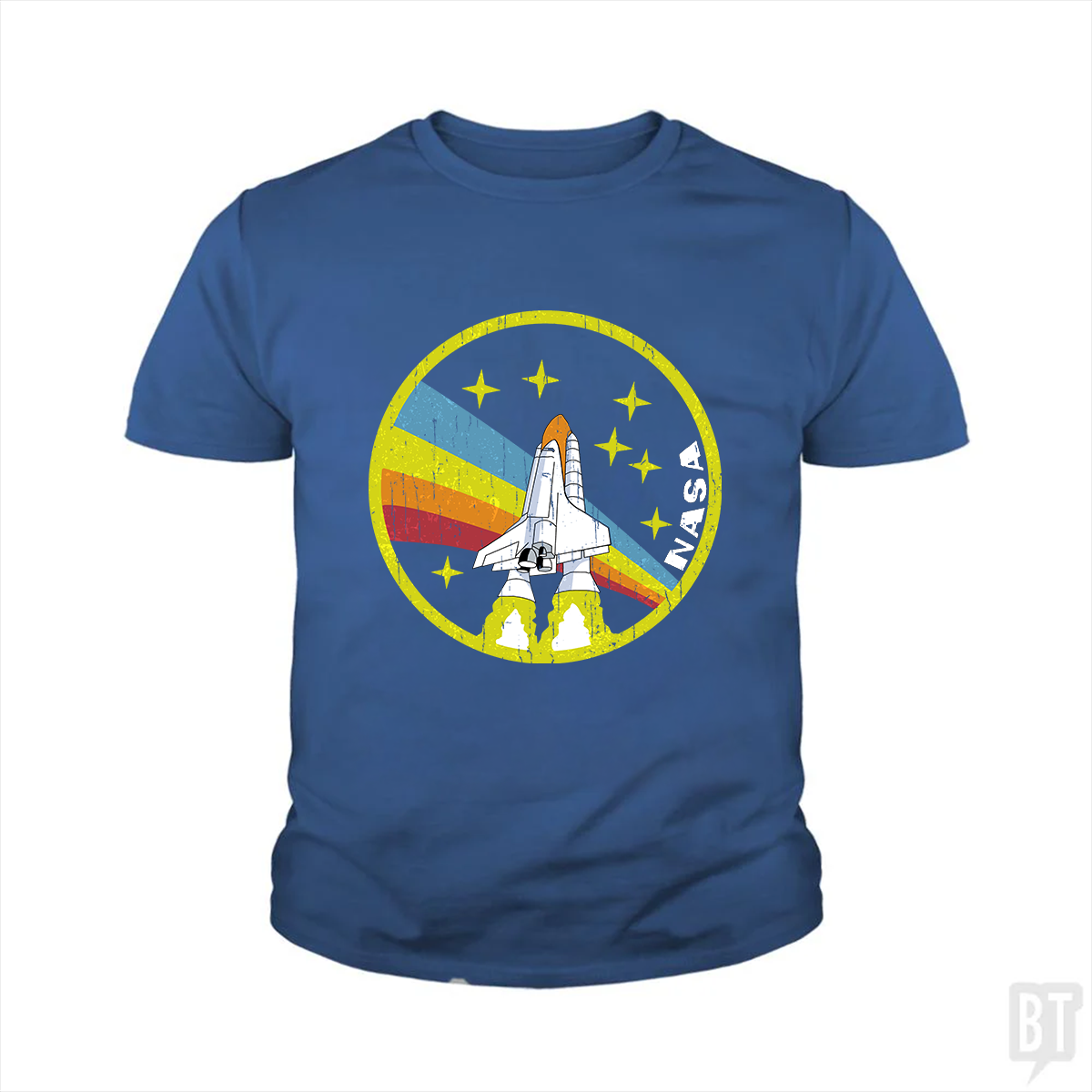 Nasa Vintage Colors Kids Shirt