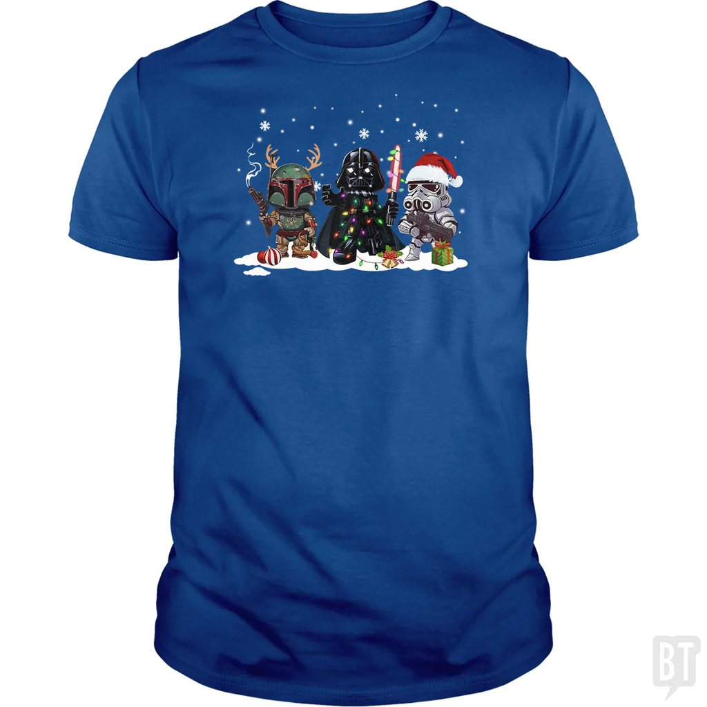 Boba Fett Darth Vader Stormtrooper Christmas Santa