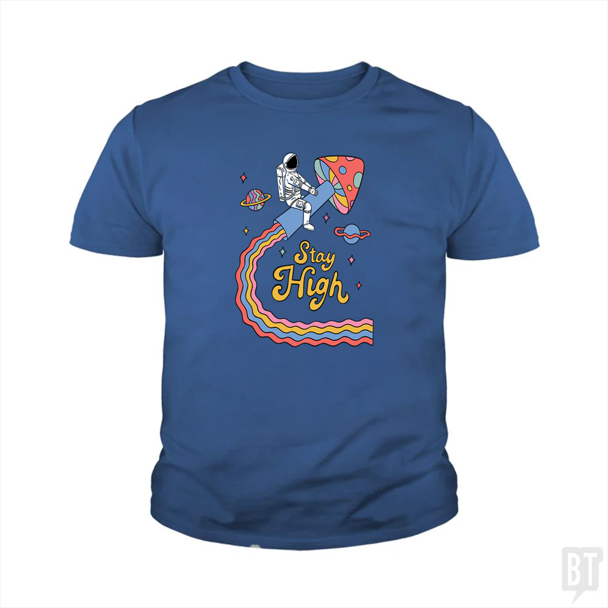 Stay High Astronaut Kids Shirt