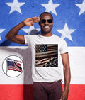 SMK Brand Designed in the USA Flag T-Shirt