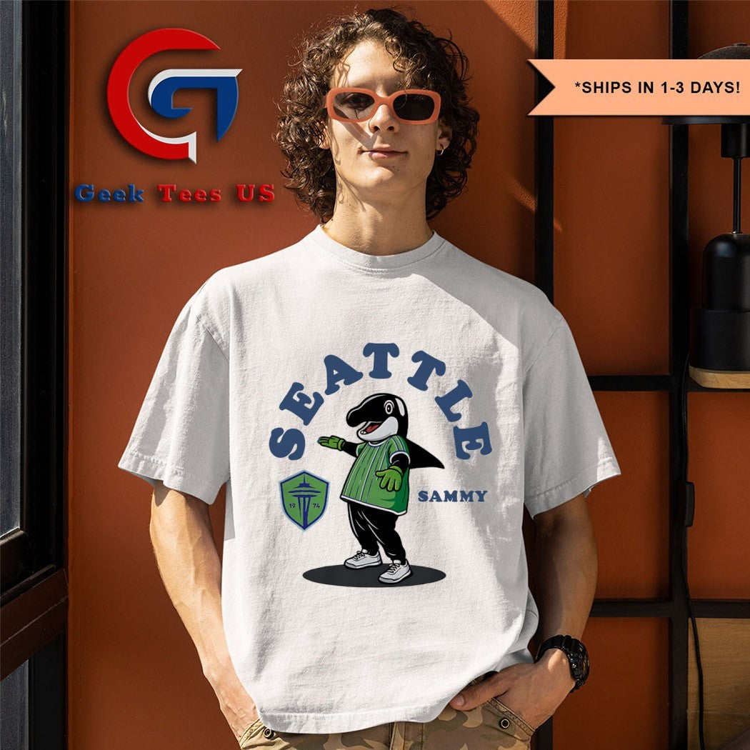Sammy the Sounder Seattle Sounders FC mascot shirt
