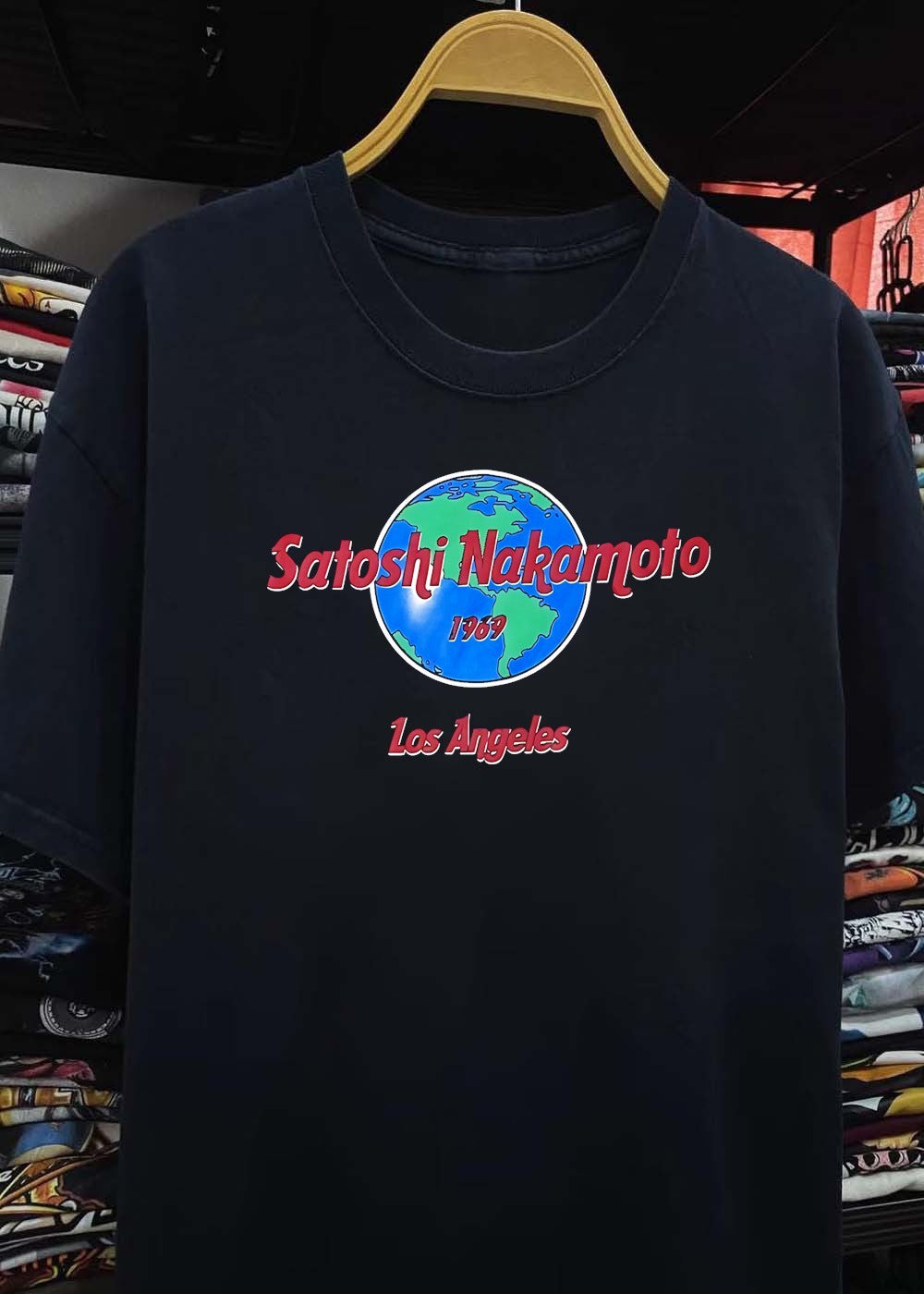 Satoshi Nakamoto 1969 Los Angeles T-Shirt