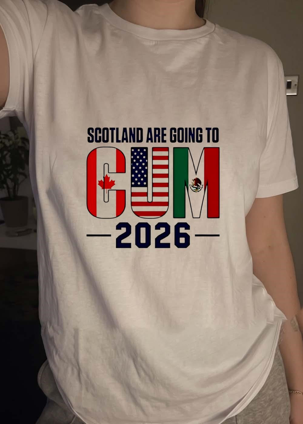 Scotland Are Going to CUM 2026 World Cup T-Shirt