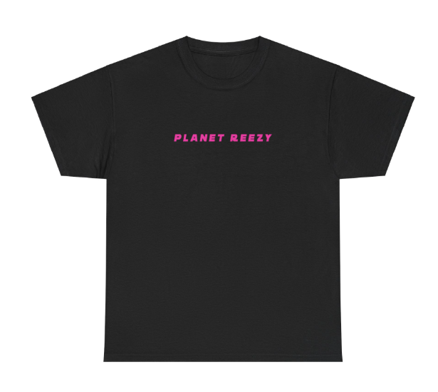 Courtreezy: Planet Reezy Black Shirt