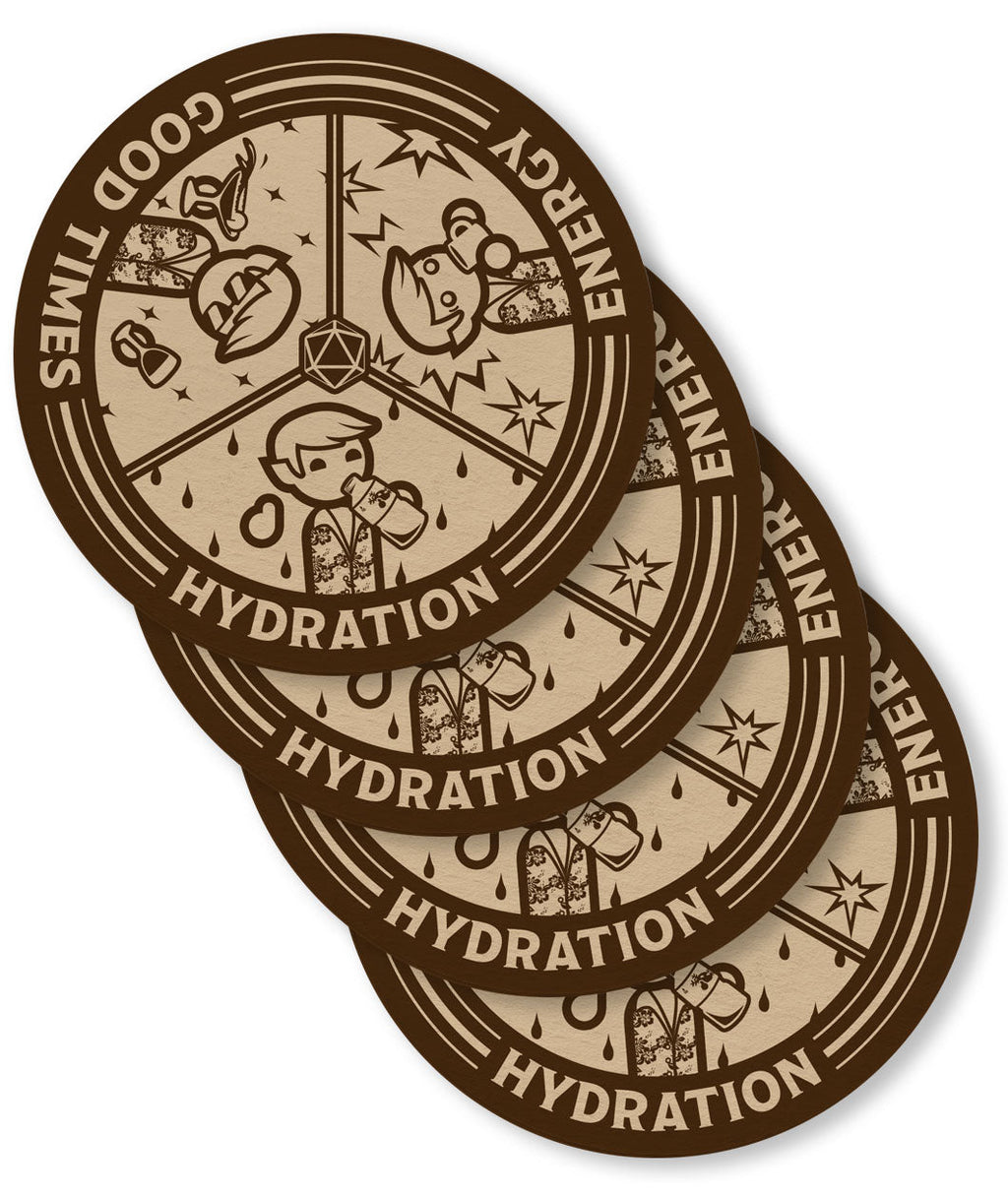 Beverage à Trois Coaster Set