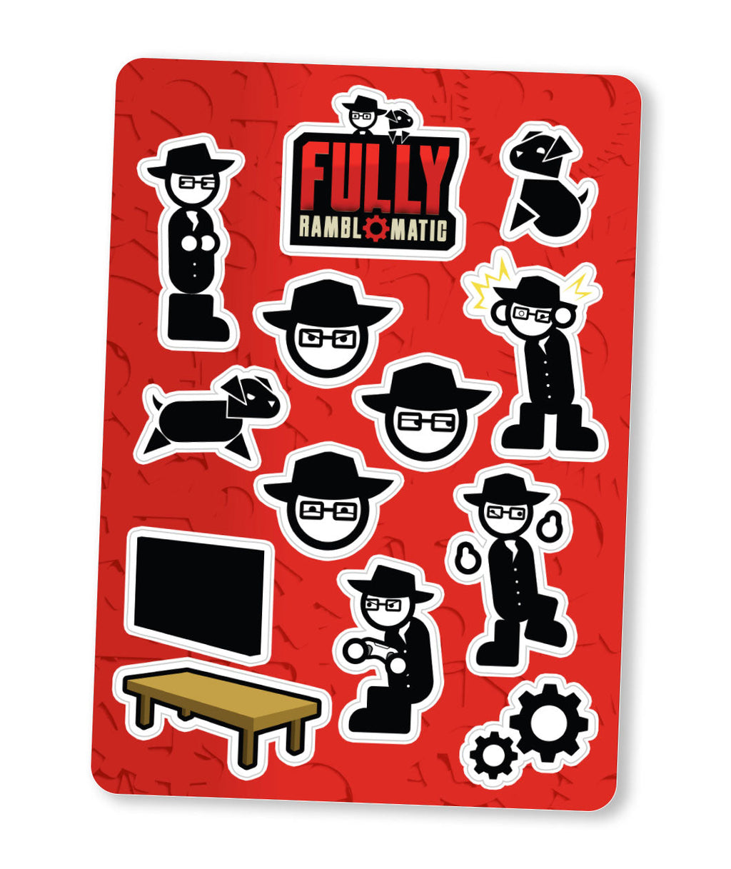 Fully Ramblomatic Sticker Sheet