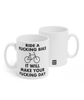 Ride a Fucking Bike Mug