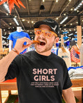 Short girls God only lets things grow until they’re perfect funny saying shirt