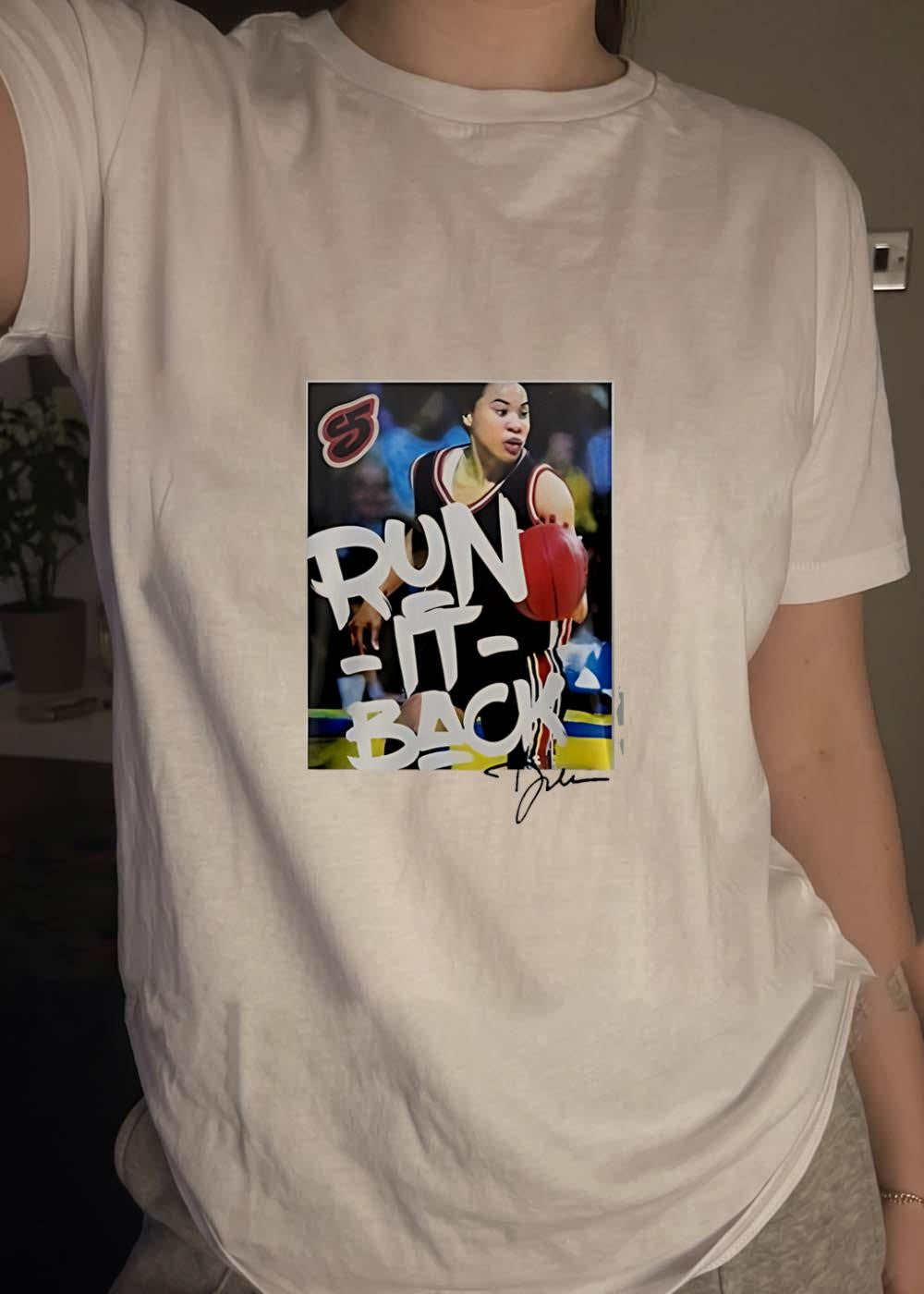 Signature Run It Back Basketball Player Graphic T-Shirt