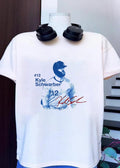 Slash Line Kyle Schwarber 12 Signature Baseball Player T-Shirt