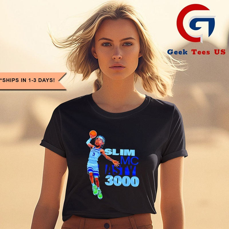 Slim Mc Nasty 3000 Jaden McDaniels Minnesota Timberwolves NBA T-shirt