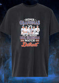 Some Grandmas Play Bingo Real Grandmas Watch Detroit Tigers T-Shirt