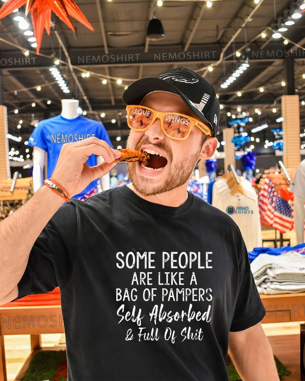 Some people are like a bag of pampers self absorbed and full of shit shirt