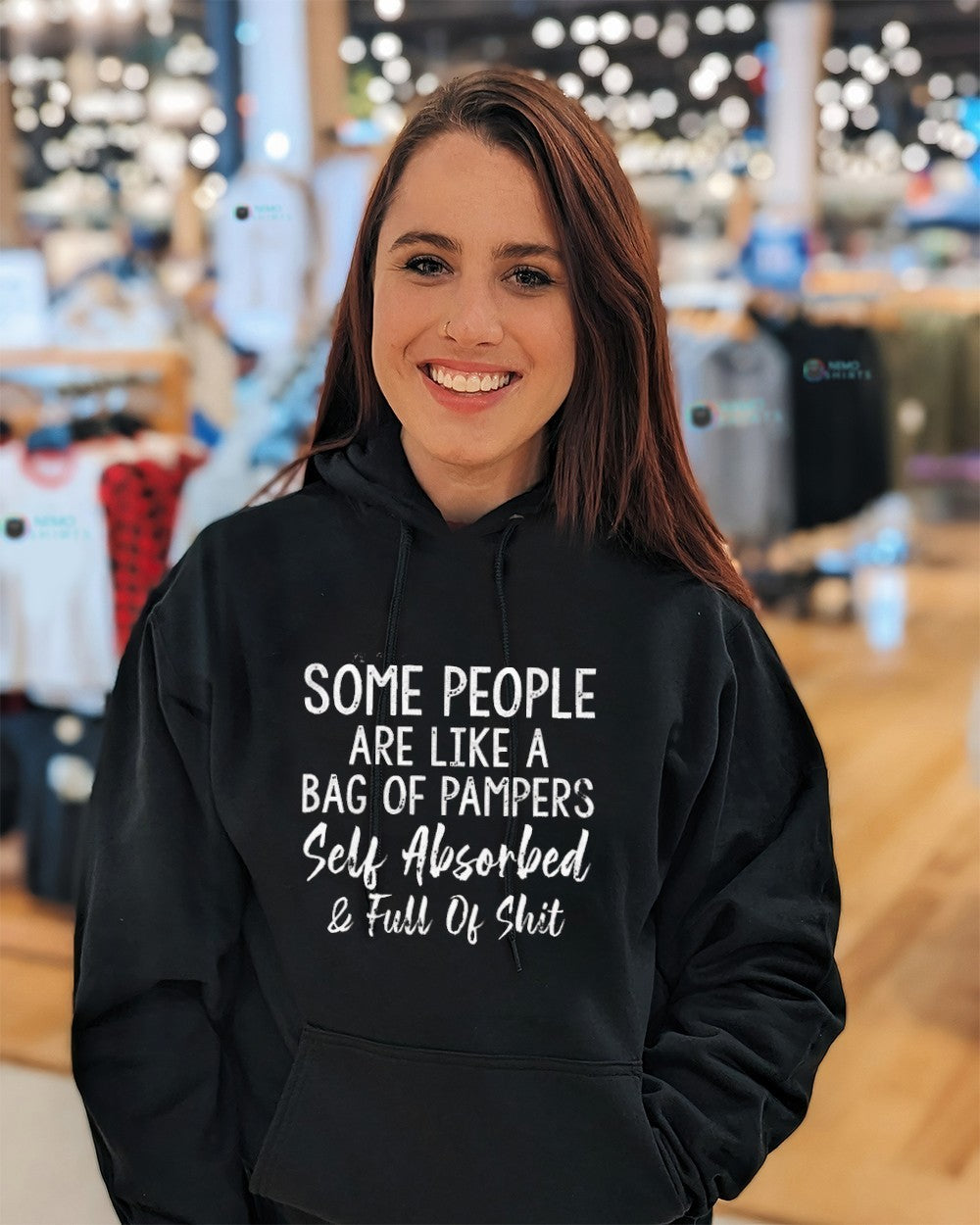 Some people are like a bag of pampers self absorbed and full of shit shirt