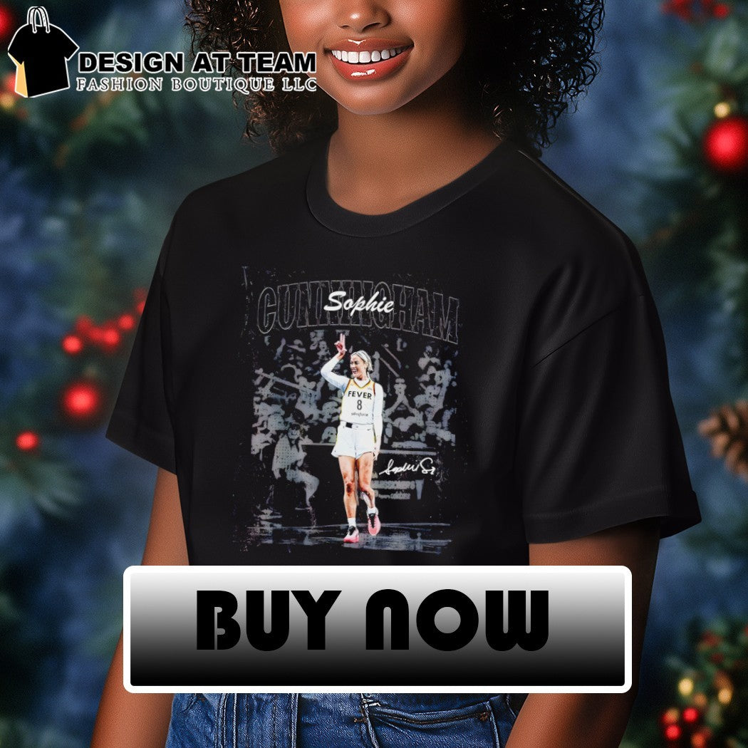 Sophie Cunningham Indiana Fever Basketball WNBA signature vintage shirt