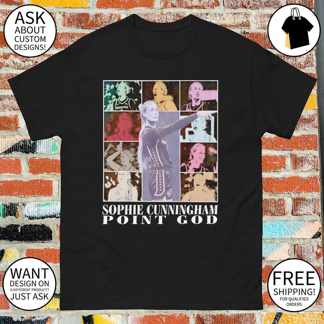 Sophie Cunningham Indiana Fever Point God WNBA 2026 Basketball The Eras Tour shirt