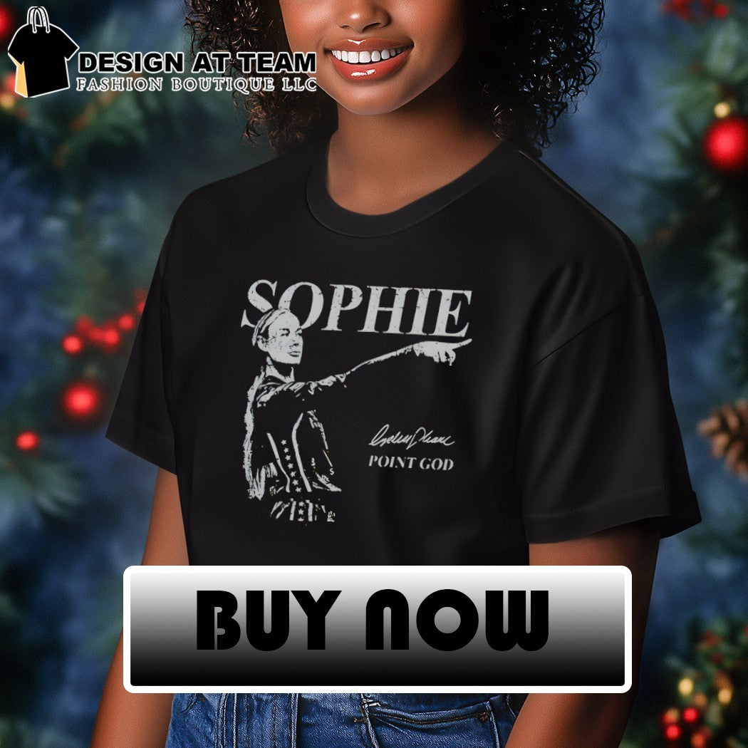 Sophie Cunningham Indiana Fever The Point God WNBA 2026 Basketball signature shirt