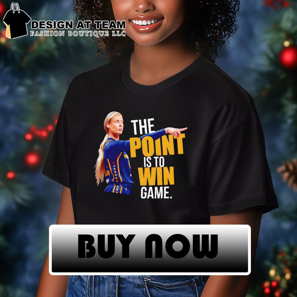 Sophie Cunningham Indiana Fever The Point is to win game WNBA 2026 Basketball shirt