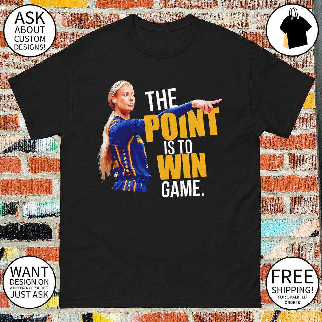Sophie Cunningham Indiana Fever The Point is to win game WNBA 2026 Basketball shirt