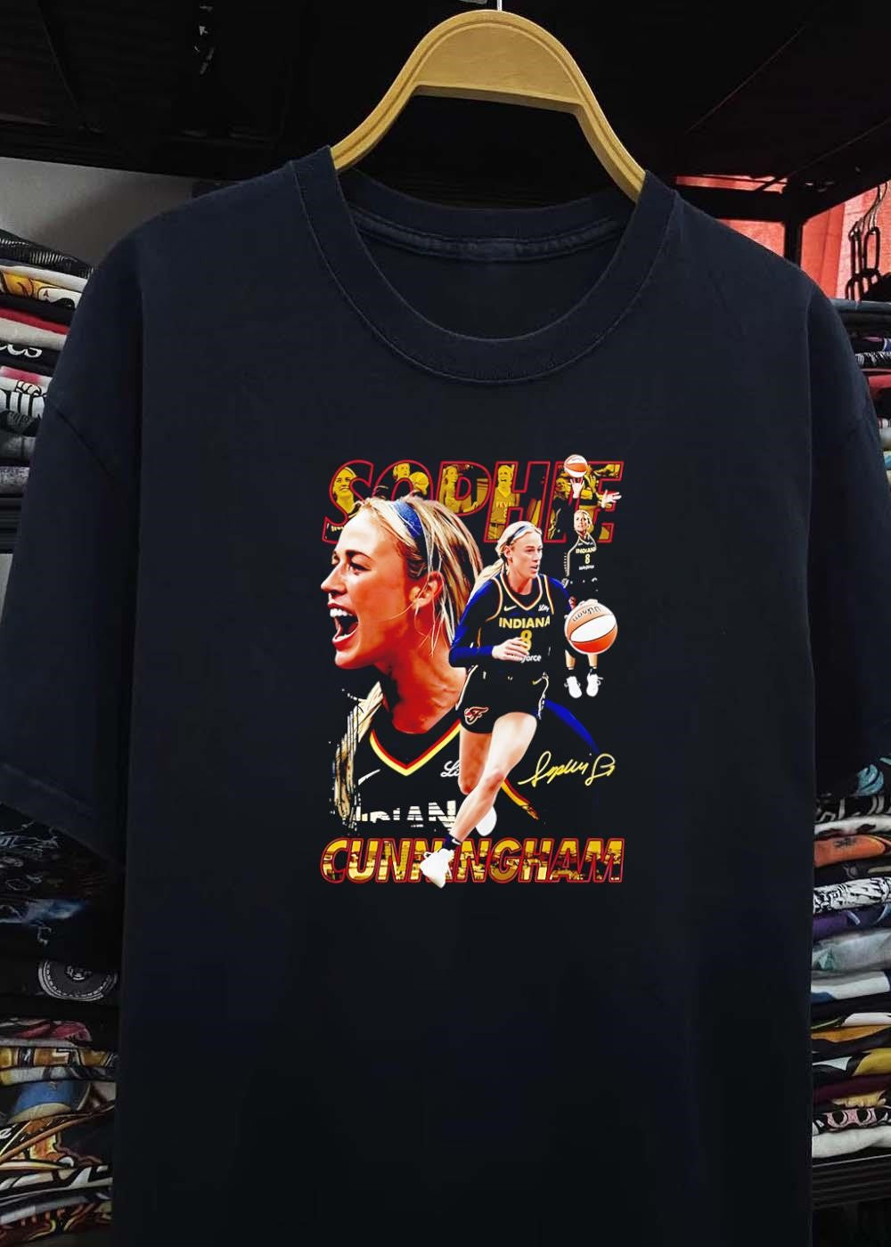 Sophie Cunningham Signature Indiana Fever Shirt