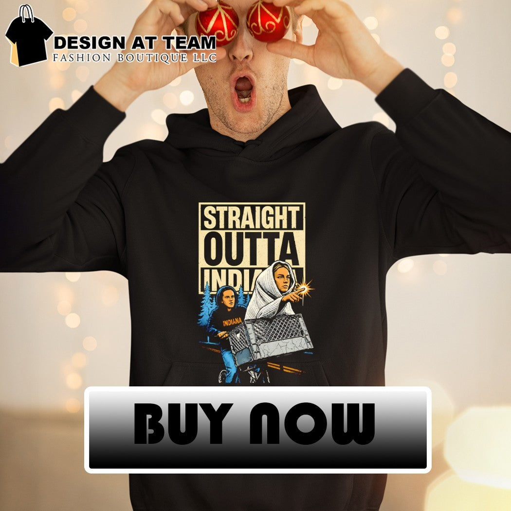 Sophie Cunningham and Caitlin Clark E T The Extra-Terrestrial Straight Outta Indiana shirt