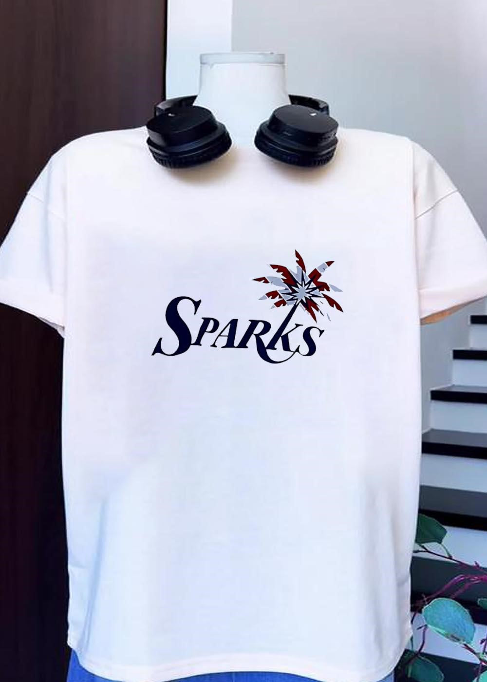 Sparks Graphic Tee Palm Tree Sparks T-Shirt
