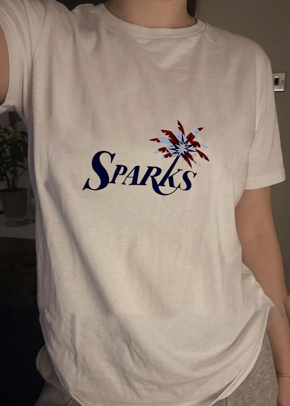 Sparks Graphic Tee Palm Tree Sparks T-Shirt