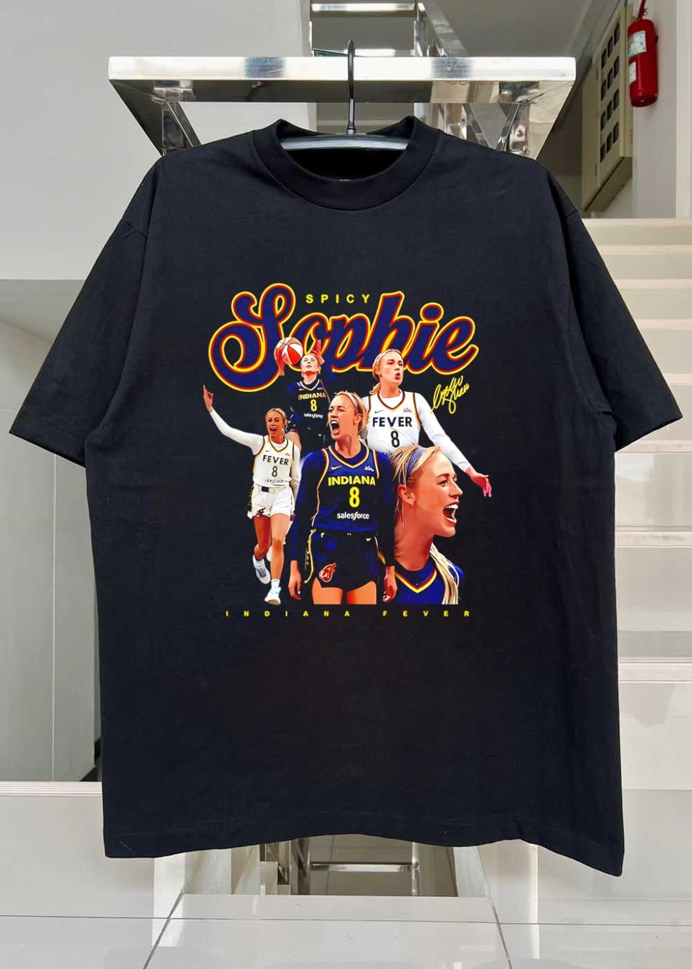 Spicy Sophie Lexie Hull Indiana Fever Shirt