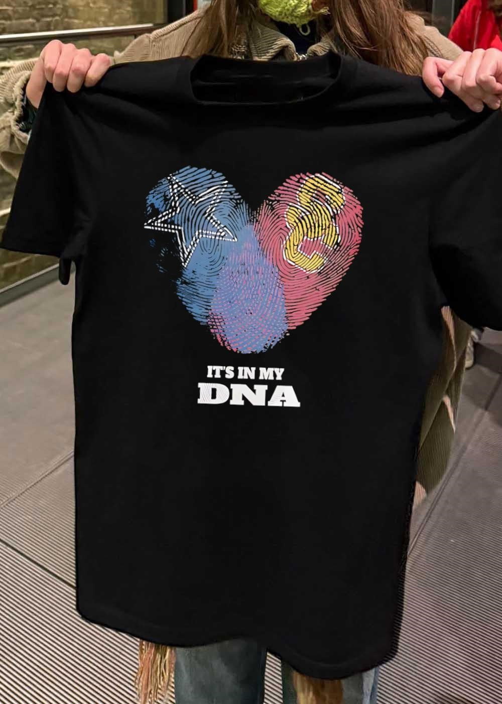 Sports Fan Apparel – Support Dallas Cowboys and USC Trojans with It Is In My DNA T-Shirt